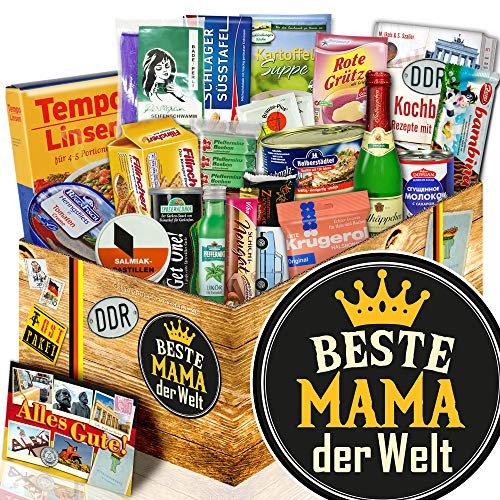 Beste Mama der Welt - Geschenkidee Geburtstag - DDR Set Spezialitäten