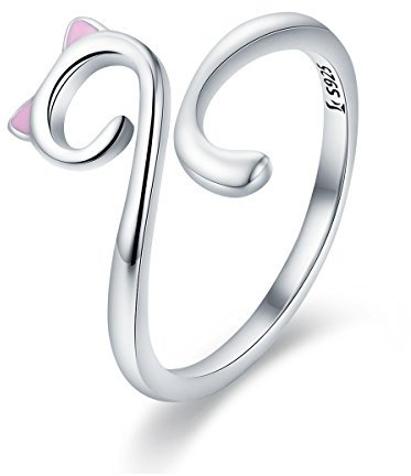 NewL Fingerring aus 925er-Sterlingsilber, offene Größe, für Damen, Partyring, Schmuck, Silber