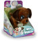 Club Petz Mini Walkiez Choco, Plüsch Hund, mit Funktionen und Geräuschen, Rufe Sie und Gehen mit dir Spazieren, Spielzeug für Mädchen und Kinder ab 12 Monaten und älter