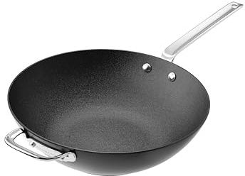SCANPAN TechnIQ Wokpfanne 30 cm, Induktion, Stratanium+ Antihaft
