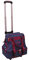 Acclaim Farne Midi Double Decker 4 Bowls Level Lawn Flat Green Bowlers Bowls Bag And 38 Tall Folding Telescopic Handle Trolley (Navy/Burgundy)