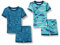 Amazon Essentials Set di Pigiama da Notte Attillati in Cotone Unisex Bambini e Ragazzi, sotto Il Mare, 6-7 Anni