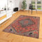 Pergamon Designer Teppich Vintage Zoe Orient Rot Pink in 5 Größen