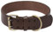 Leder Hundehalsband Superweiches Echtes Echtes Leder für Kleine, Mittel Große und Extragroße Hundehalsbänder (XL)