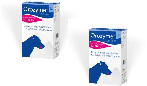 ecuphar Orozyme Kaustreifen L - Doppelpack - 2 x 141 g