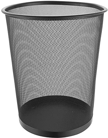 Blue Canyon Metal Mesh Waste Bin (16L, Black)