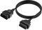 YACSEJAO Cavo di prolunga OBD2 a 16 pin OBD II maschio a femmina, adattatore per diagnostica auto per OBD2 OBD Scan Tool Scanner OBD2 veicoli, 1,5 m