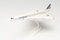 herpa Maquette Avion Air France Concorde – F-BVFB, echelle 1/200, Snap-fit Model, pièce de Collection, d'avion avec Support, Figurine Plastique