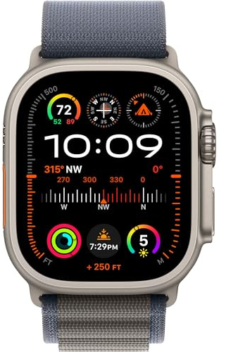 Apple Watch Ultra 2 Titanium Cellular 49mm (Alpine Loop indigo) Small