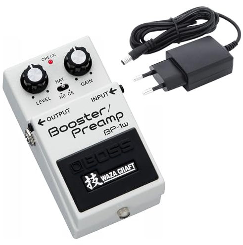 Boss BP-1W Booster Preamp Waza Craft Edition + keepdrum 9V Netzteil