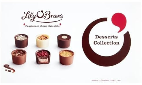 Lily O'Brien's Desserts Collection 210G Delicious Special For Easter Tasty And Twisty Treat Gift Hamper, Christmas,Birthday,Easter Gift Sold By Kidzbuzz