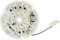 JUCHRZEY 3000K/4000K/6500K Kit de adaptación de ventilador de techo regulable Luz empotrada en el techo Panel de repuesto de reemplazo de luz LED para ventilador de techo de 3,94 pulgadas