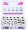 CoKeeSun 46 Pezzi Passacavo Impermeabile IP68, Connettori Pressacavi M12 M16 M20 M25 M32 con Cavo Flessibile Regolabile, Nylon Pressacavi Elettrici con Guarnizioni per Esterno Giardino Fissaggio Cavo