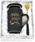 Joymaking Taza de café regalo para el futuro padre - Papa Loading 2025 - Regalo de papá embarazado para hombre embarazado, 400 ml, negro