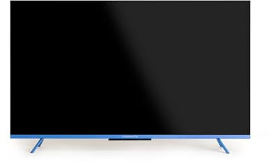 CREATE / TV Color Studio/Téléviseur Smart TV QLED 4K 50 Bleu Cobalt/Écran antireflet, contrôle Vocal, capteur de luminosité, Dolby Atmos, Low Blue Light & Flicker Free, HDMI TM