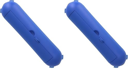 cartrend Explorer CEE Sicherheitsbox, optimaler Schutz für die Stromverbindung zwischen CEE-Stecker/-Kupplung und CEE-Verlängerungskabel, Schutz vor Nässe und ungewolltem Trennen, IP44, blau