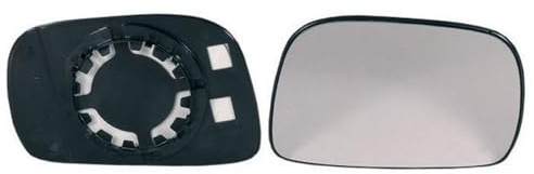 Alkar 6402427 Spiegelglas, Außenspiegel | Kompatibel mit: OPEL AGILA, SUZUKI WAGON R+ Schrägheck