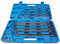 US PRO 10pc Extra Long Double Ring Single Gear Ratchet Spanner Wrench Set With Adapters B3224