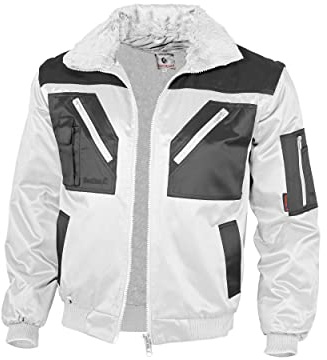 Qualitex - Pilotenjacke 4 in 1 - Kragen und Ärmel abtrennbar - mehrere Farben