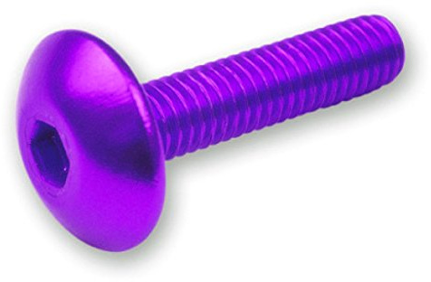 Blister kit 6 fairing allen screws various colors & sizes