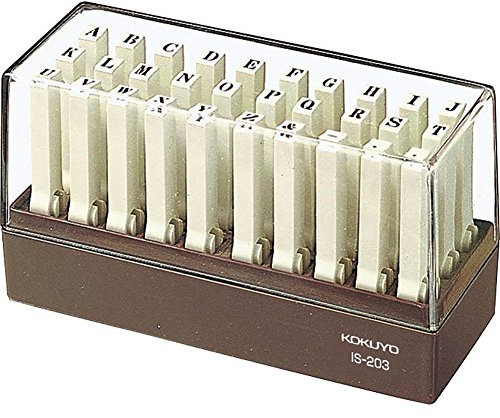 Kokuyo endlosen Brief Stempel-Set IS-203 (Japan-Import)