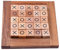 Tic-Tac-Toe - Tic Tac Toe - Legespiel - Strategiespiel im Holzrahmen