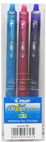 PILOT BLRT-FR7-S3 Tintenroller Frixion Ball Clicker 07 hellblau