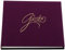 Rössler Papier 18781002724 - Forever - Gästebuch, 192 Seiten, Größe: 21 x 21 cm, auberge/rosso, 1 Stück