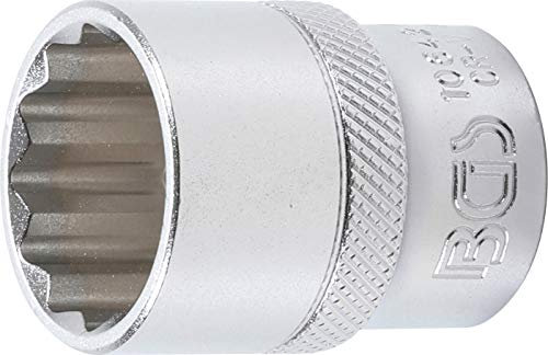 BGS 10642 | Douille pour clé, douze pans | 12,5 mm (1/2) | 22 mm