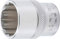 BGS 10642 | Douille pour clé, douze pans | 12,5 mm (1/2) | 22 mm
