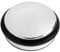 Andrew James Heavy Duty Door Stop – 1.2kg Chrome Finish, 10cm Diameter, Rubber Bumper, Non-Slip Base – Holds Doors Open, Protects Walls & Skirting, Works on Carpet, Laminate, Vinyl & Wooden Floors
