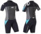 Osprey OSP L Shorty-Origin Neoprenanzug, schwarz/blau, S