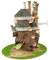 Studio Ghibli series Howl of the castle MK07-21 non-scale paper craft (Howl's Moving Castle)