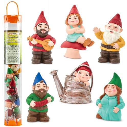 Safari Zwergenfamilie 6 Stück | Miniaturfiguren | Kinderspielzeug | Ungiftig & BPA-frei | Für Kinder ab 3 Jahren geeignet Ltd