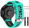 ISABAKE Correa de Silicona para Garmin Forerunner 735XT/235, Pulsera de Repuesto para Forerunner 220/230/620/630 Smartwatch Band