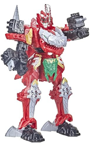 Power Rangers Dino Fury T-Rex Champion Zord Morphender Dino Robot avec Zord Link et connexions interchangeables