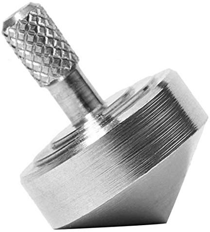 asdfwe Magie Kreisel Gyroskop Metall Silber Mini Widerstandslos Automatische Flip Spielzeug Weihnachten Für Kinder