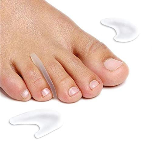 PediGel - Medically Approved Polymer Gel Toe Separator for Overlapping Toes - Universal - 4 Units