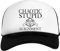 D&D - Chaotic Stupid Alignment Weiß Schwarz Unisex Kinder Baseball Cap Kids White Black