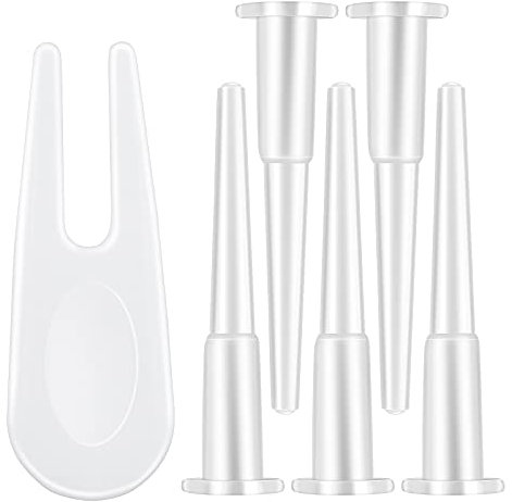ASTER Aufblasbarer Plug Yoga Ball Fitness Gymnastikball Air Luftstopper Plug Aufblasbarer Pin Übungsball Stecker Ersatzsatz Nadel Latch Adapter sprossenwand Sitzball Plug Kit