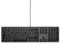 LMP Schweiz USB-Tastatur (QWERTZ) mit Großbuchstaben und Ziffernblock - Aluminiumabdeckung und 2 USB-A-Anschlüsse - Mac kompatibel (Space Gray)