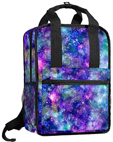 Sac à dos pour garçons avec bandoulière réglable Motif constellation galaxie, Couleur 6., Taille unique