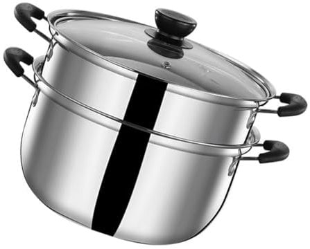 Soup Pot Nonstick Cookware Stew Pan Cooking Pot Ktichen Steaming Food Pot Kitchen Pot Soup Serving Bowl Pasta Stainless Cookware Kitchen Steam Pot China Work Stainless Steel Heavy