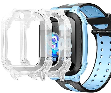 Seltureone 2 Stück Hülle Kompatibel für imoo Watch Phone Z1, Ultradünne Weiche TPU Beschichtete Stoßstange, Schutzhülle für imoo Watch Phone Z1