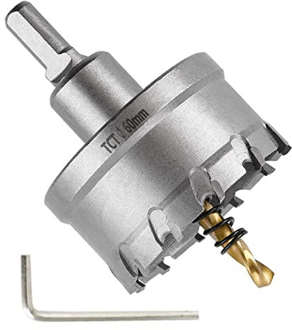 Edelstahl Zutter Heavy Duty Industrie 60 mm blanke Metallsäge, stark und robust
