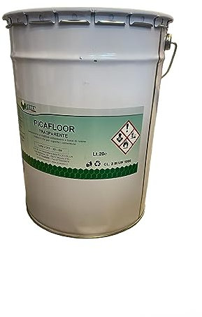 drywallsystem DWS FLOOR Resina trasparente professionale per stampati antipolvere lucida 20 lt (5 lt)