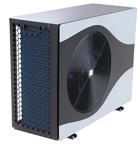 Techomey Bomba de Calor Aire Agua, 400V Trifásica a 50Hz, Capacidad de Calefacción 10KW, Control Inteligente WiFi, R32, Uso Industrial para Calefacción, Refrigeración y Calentamiento de Agua