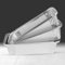 CHEF ROYALE 100 x Aluminium Foil Containers with Lids - Size No6A - Foil Food Storage containers - Disposable Trays Containers - Ideal for Baking, Cooking & Meal Prep and Takeaway