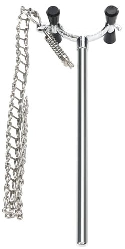 stonylab Morsetto per Catena da Laboratorio, Dimensioni di Tenuta Regolabili da 40 a 145 mm per Catena di Fissaggio per Laboratorio Becher, Palloni, Condensatori Accessorio da Laboratorio
