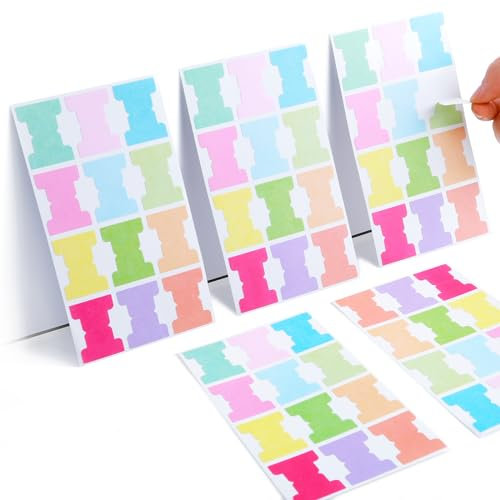 240 Stück Klebe Registerkarten,Selbstklebend Index Tabs,Haftnotizen Tabs Pastell,Haftstreifen,Haftmarker Page Marker,Index-Registerkarten,Sticky Notes,für Bücher Datei Notizbücher Kalender Planer